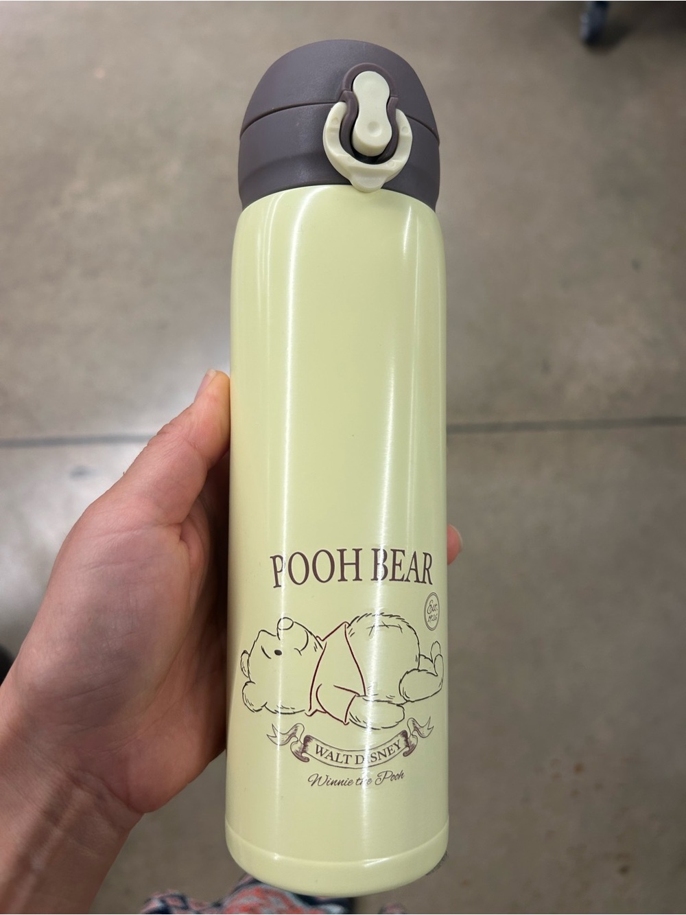 Pooh Bear Stainless Travel Bottle